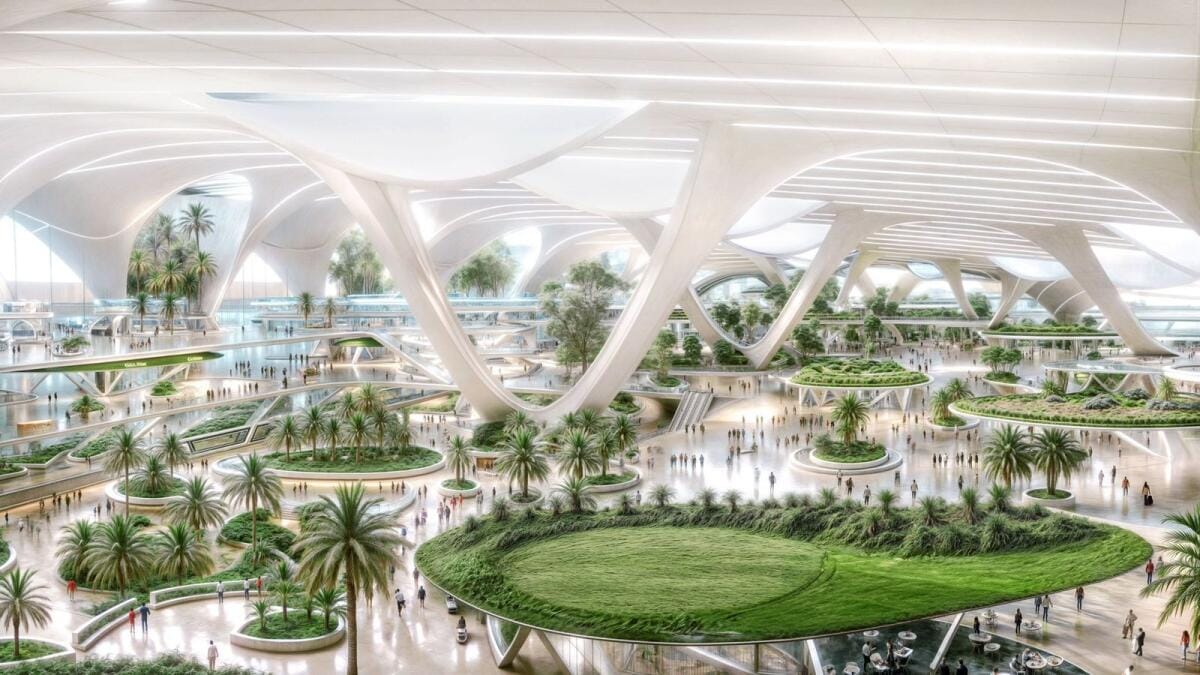 Dubai Embarks on Construction of the World's Largest Airport Terminal at a Staggering $35 Billion Investment