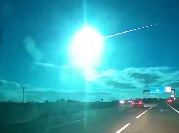 Spectacular Meteor Lights Up Night Sky Over Portugal: Captivating Video Goes Viral