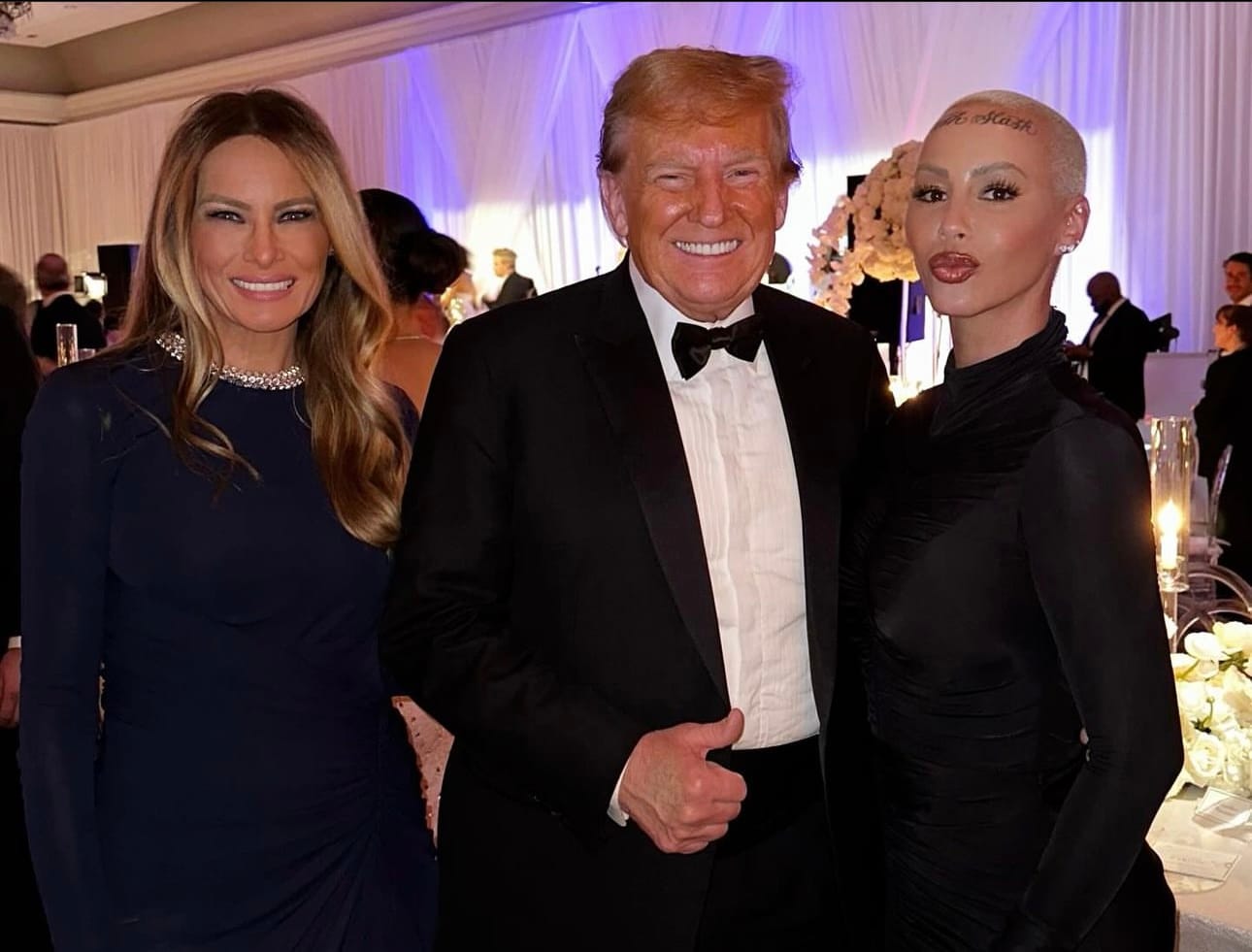Amber Rose Shows Support for Trump 2024 Campaign with Instagram Post