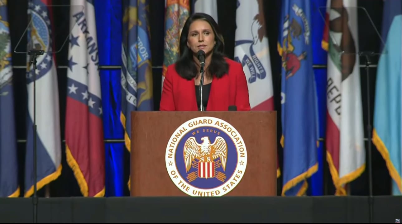 Tulsi Gabbard Endorses Donald Trump for President, Citing Commitment to End Endless Wars