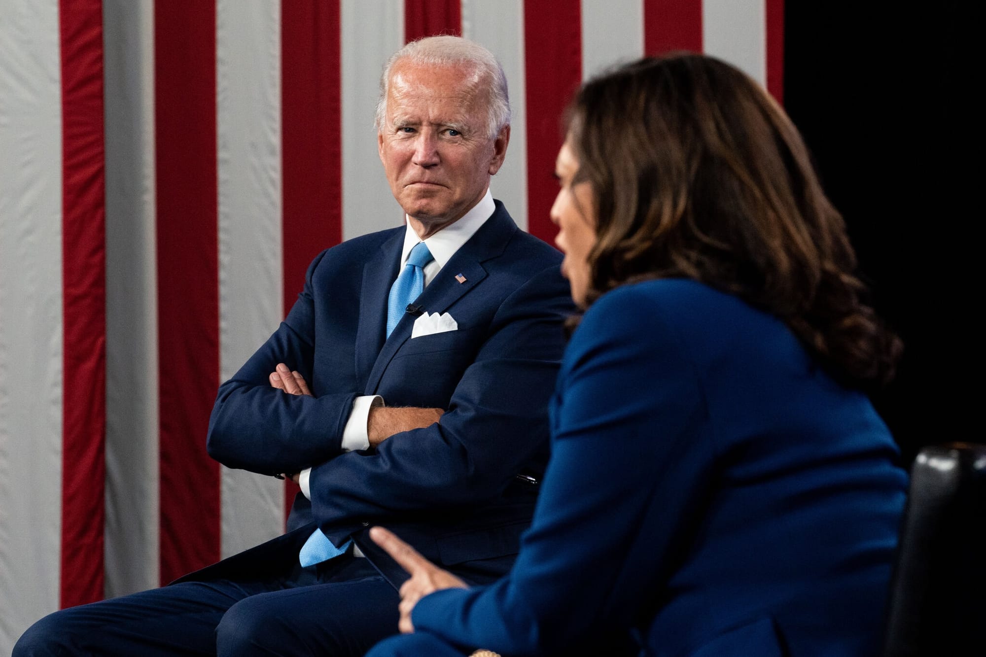 Tensions Rise as Kamala Harris Seeks to Distinguish Herself from Biden in 2024 Campaign says Axios