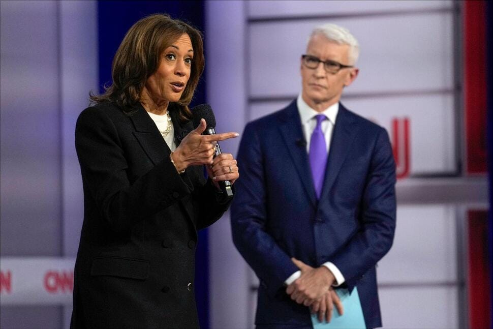 Kamala Harris Faces Backlash Over CNN Townhall Performance, Critics Highlight Focus on Trump Over Policy