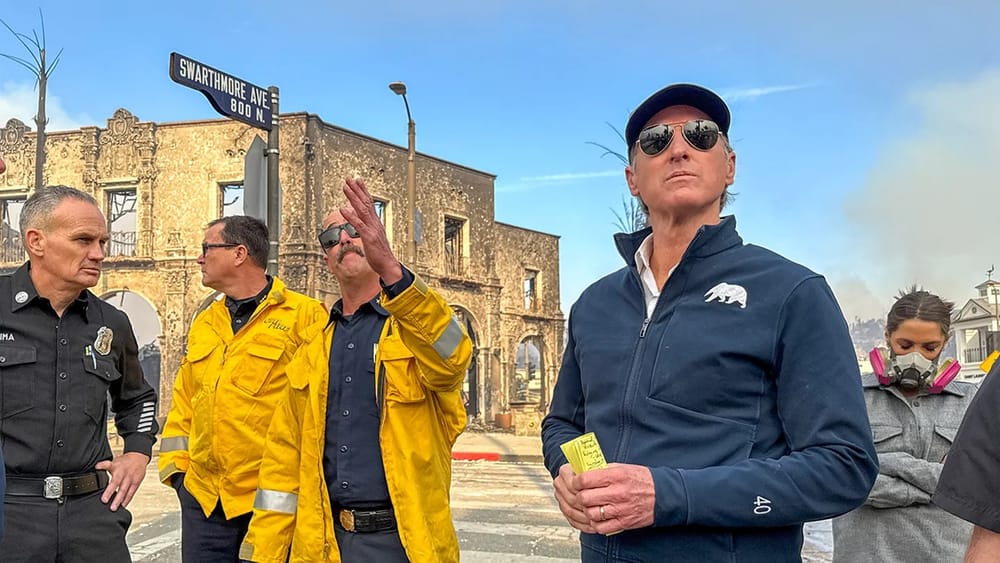 Newsom's Leadership Questioned Amid LA Wildfire Disaster post image